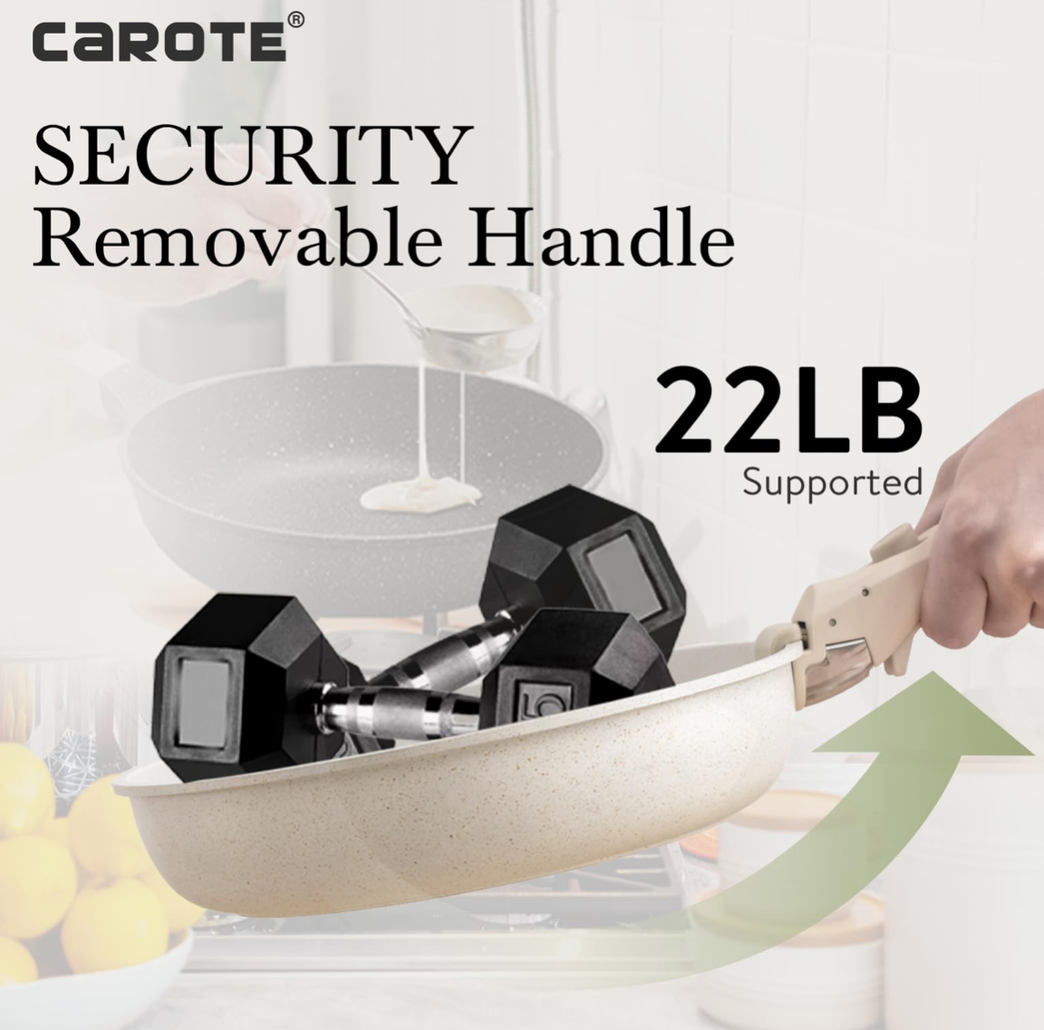 ست قابلمه۱۱ تکه CAROTE